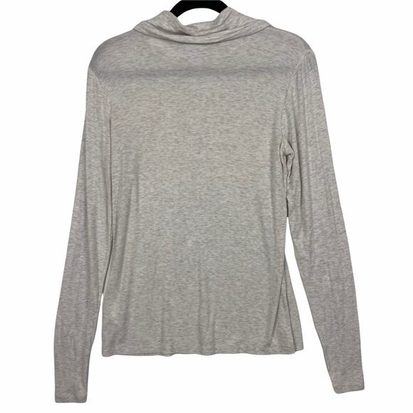 Cabi 3226 Sawyer Heathered Cream Cowl Neck Top Size Small - Picture 7 of 7